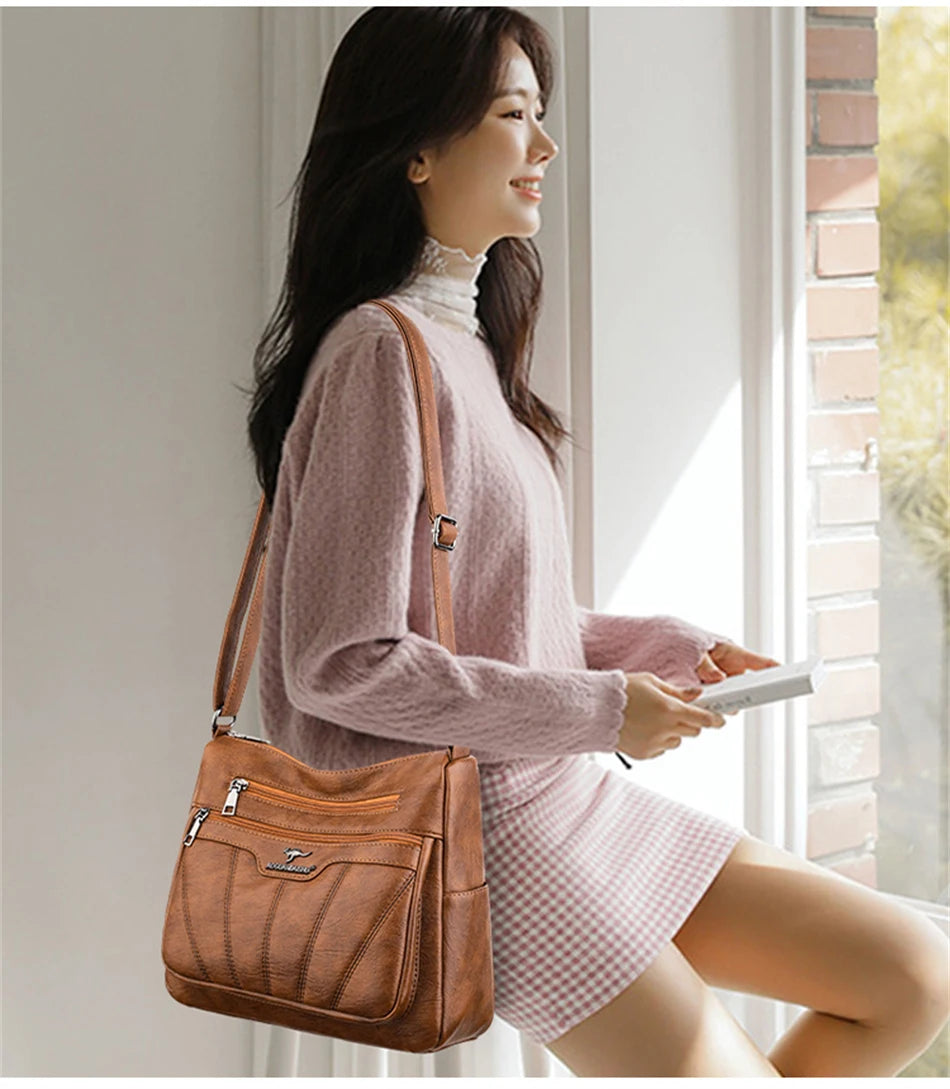 Luxury Soft Leather Tote