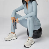 Long-Sleeved Performance Yoga Bodysuit