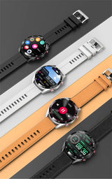 ECG+PPG Bluetooth Call Smart Watch Men Laser Health Blood Pressure Fitnes Sports Watches Man Sports Waterproof Smartwatch+Box