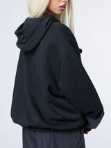 Women's Y2K Star Print Zip-Up Hoodie