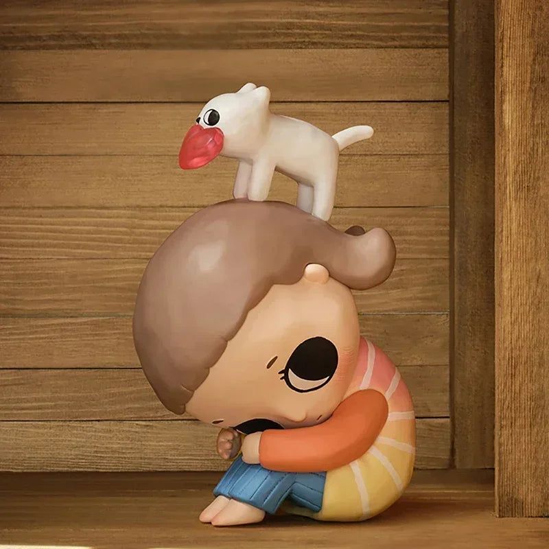 POP MART Nyota Growing Up By Your Way Series Blind Box Guess Bag Mystery Box Toys Doll Cute Anime Figure Desktop Ornaments