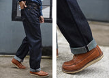 SauceZhan 344XX High-Rise Relaxed Selvedge Denim Jeans