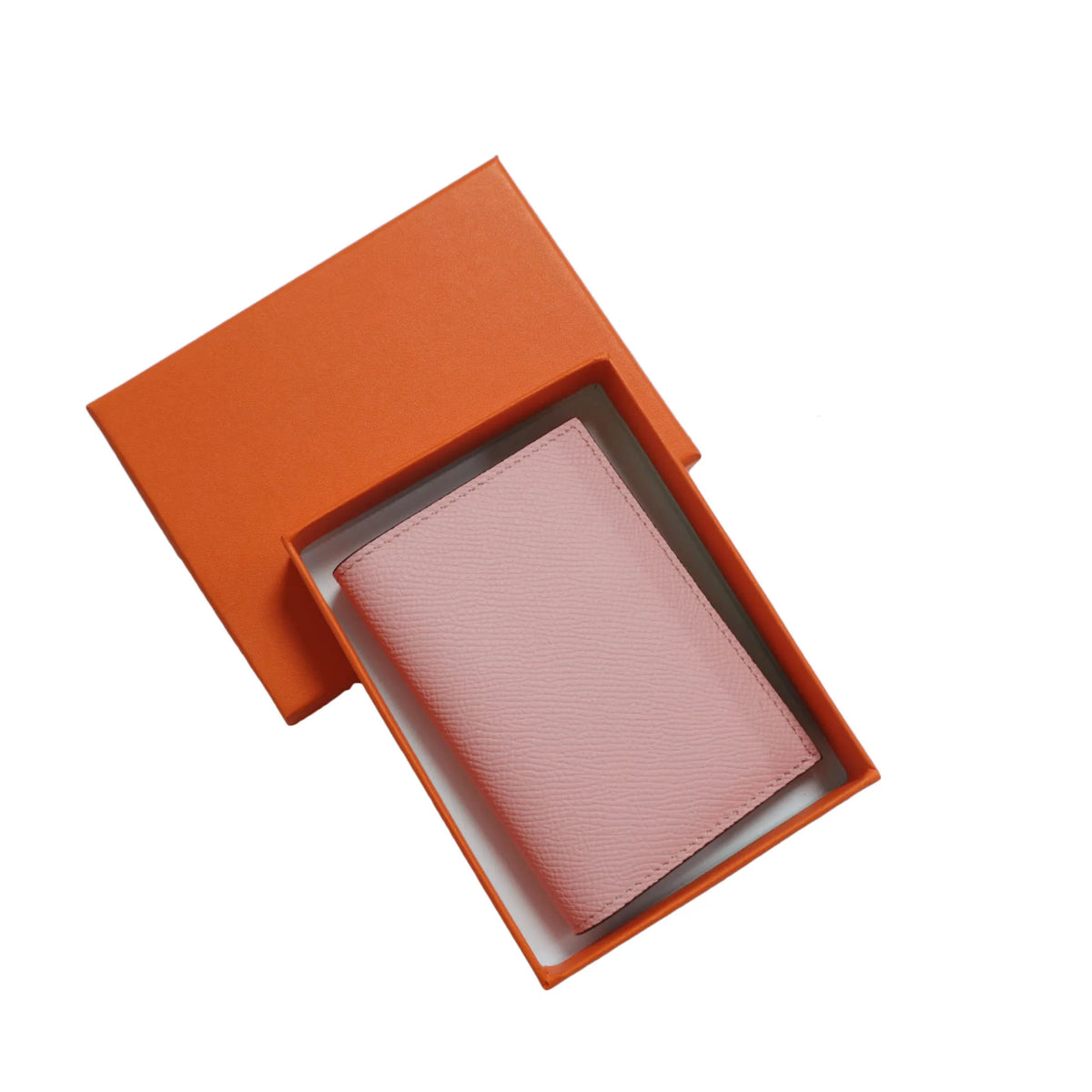 Genuine Leather Credit Card Holder for Women And Men with Free Embossing Personalized High-Quality Protective Bank Card Case