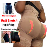 High Waist Seamless Butt Lifter Shapewear – Firm Control Tummy Girdle