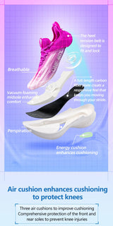 ONEMIX Carbon Plate Marathon Running Racing Shoes Professional Stable Support Shock-relief Ultra-light Rebound Sport Sneakers