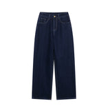 DUOPERI Women Fashion 2 Pieces Sets With Belt Denim  Jackets & Vintage Front Zipper Jeans Trousers Feamle Chic Lady Pants Sets