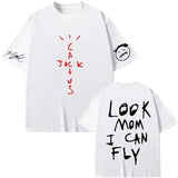 Cactus Jack Graphic T-Shirt — Men's & Women's Hip Hop Style, Summer 2026