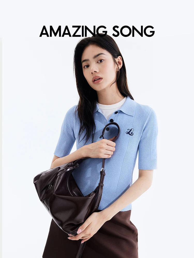 Amazing Song Donut Hobo Bag S
