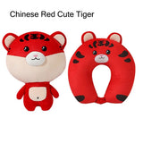 2-in-1 Cartoon Animal Travel Neck Pillow | U-Shape