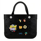 EVA Large Tote Bag Beach Storage 2 in 1 Waterproof Lightweight Travel Handbag for Women