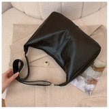 Vintage PU Leather Large Capacity Tote