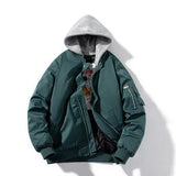 Hooded Bomber Pilot Jacket