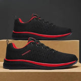 Men's Lightweight Knit Sneakers | Breathable Mesh Athletic Shoes