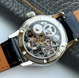 Merkur Skeleton Tourbillon 42mm Hand-Wind Watch