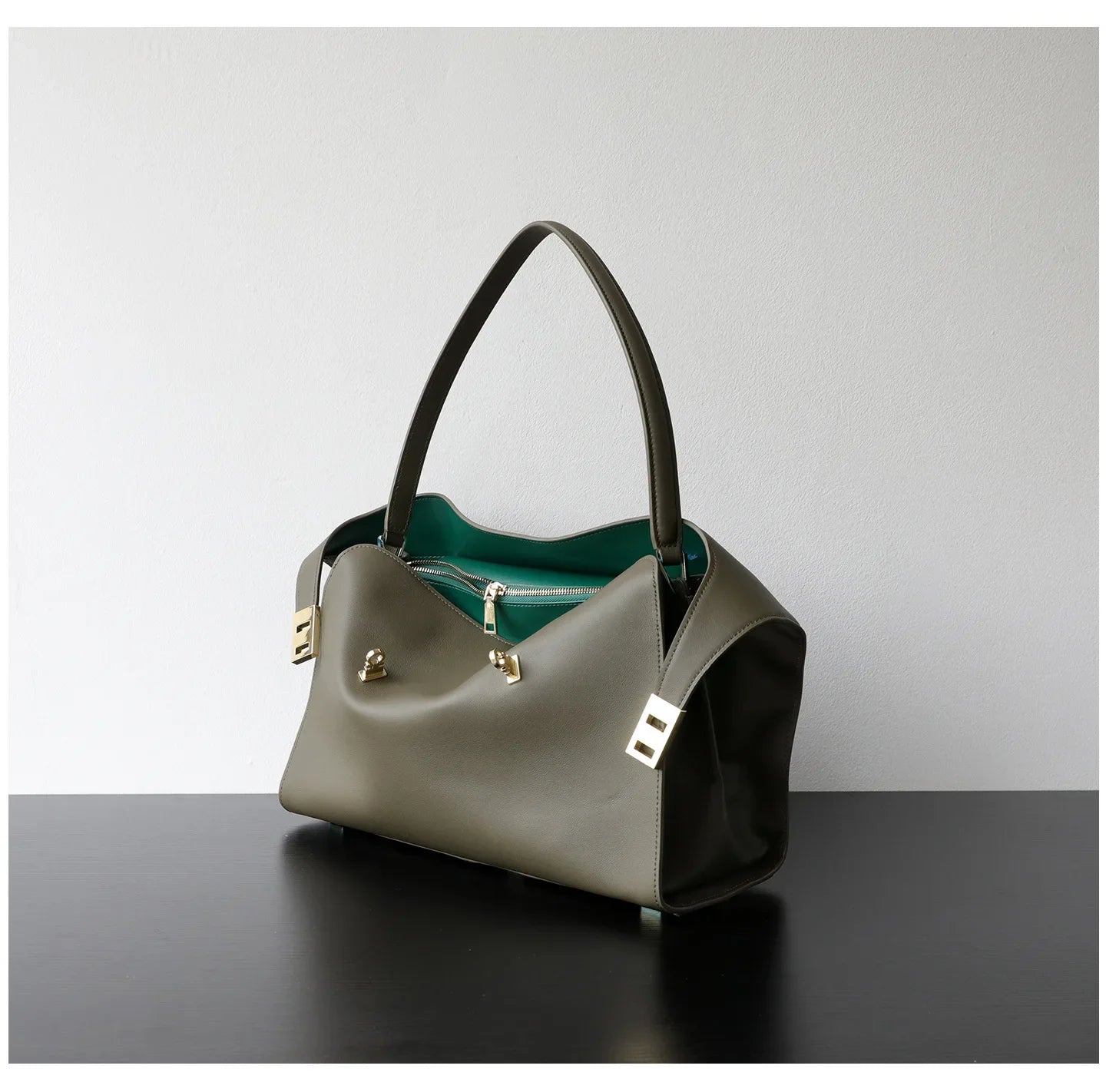 Niche Light Luxury High-end Leather Large-capacity First-layer Cowhide Women's Handbag Tote Bag Commuter Leisure Versatile