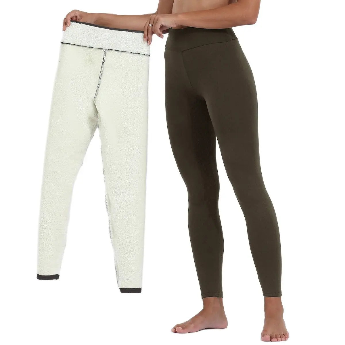 Women’s Fleece-Lined Thermal Yoga Pants