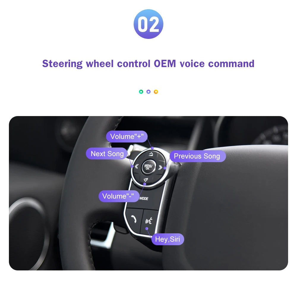 Wireless CarPlay & Android Auto for Land Rover & Jaguar