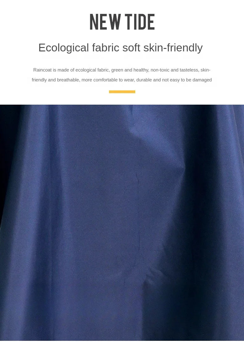 Kids' Cloak-Style Waterproof Poncho Raincoat