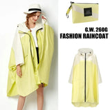 Waterproof Hooded Rain Poncho – Lightweight & Stylish