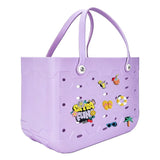EVA Large Tote Bag Beach Storage 2 in 1 Waterproof Lightweight Travel Handbag for Women