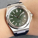 Tandorio New Black Luxury Business Engineer Style Men's Mechanical Watch Sapphire Glass 100m Waterproof NH35A Automatic Watches