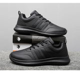 Chef Shoes Four Season Soft-Sole Anti-Slip Oil-Proof Waterproof Portable Kitchen Work Shoes Fashion Plus Size Casual Men's Shoes