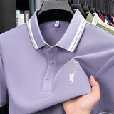 Men's Premium Cotton Polo Shirt | Embroidered Classic Fit