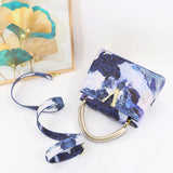 Ins Famous Fashion Classic Printed PU Leather Women's Handbags – Luxury Elegant Shoulder Crossbody Top Handle Bag