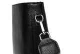 100% Genuine Leather Crossbody Bag Women Fashion Wide Strap Shoulder Bag Ladies Cowhide Messenger Bag Small Handbag and Purse
