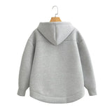 Women’s Oversized Zip-Up Hoodie