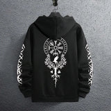Men’s Classic Black Pullover Hoodie