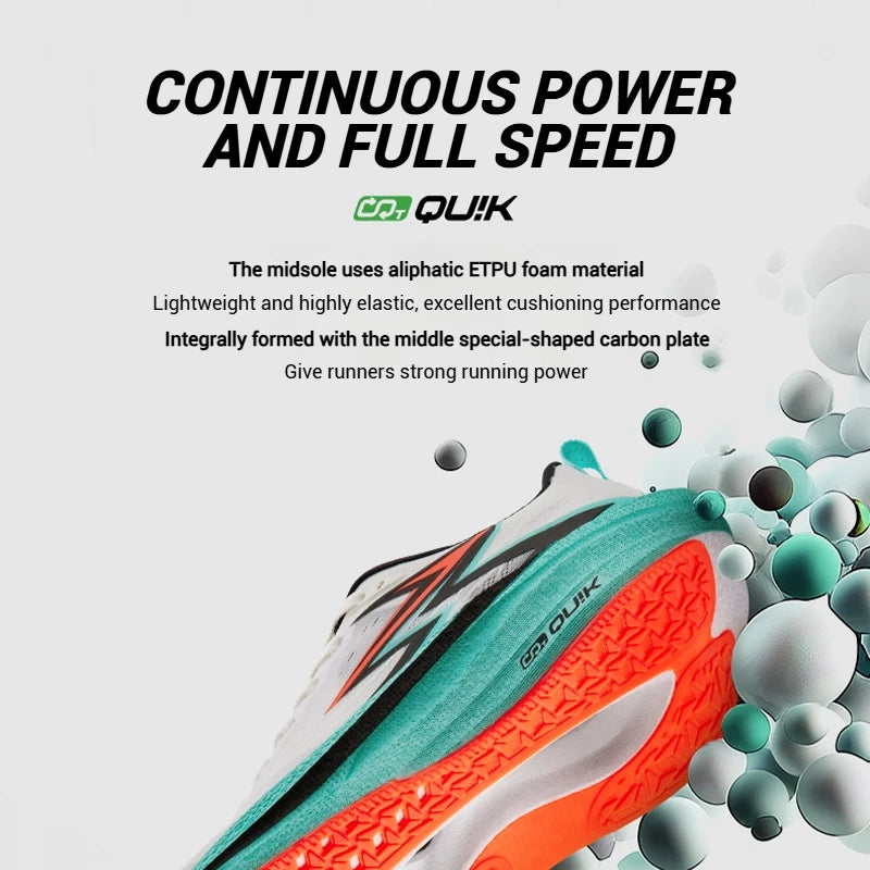 361 Degrees Flame 4.0 MIX Men‘s Running Shoes Racing Marathon Carbon Plate Stable Wear-resistant Jogging Male Sneaker 672512204