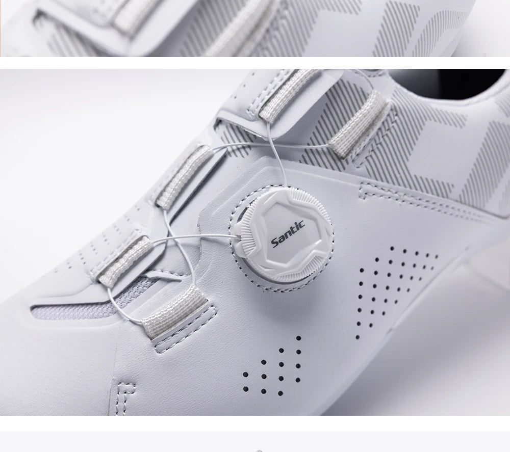 Santic Cycling Non-lock Flat Shoes Men Outdoor Sports MTB Bike Shoes Women Adjustable Casual Road Sneakers Comfortable Asia Size