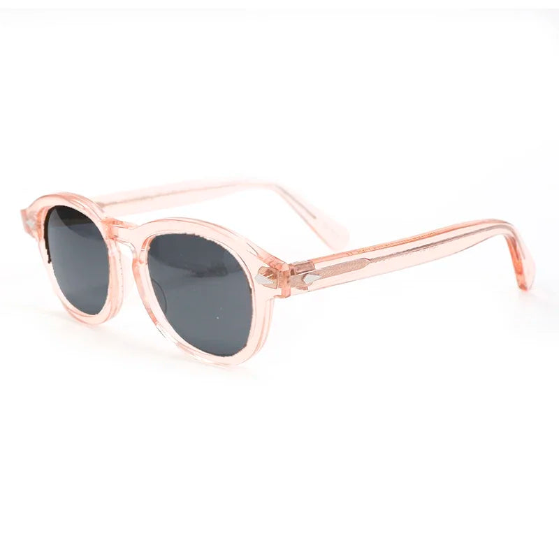 Johnny Depp Polarized Sunglasses Men Women Luxury Brand Sun Glasses Vintage Acetate Frame Driver Shade