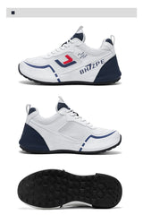 Men's Breathable Colorblock Low-Top Sneakers