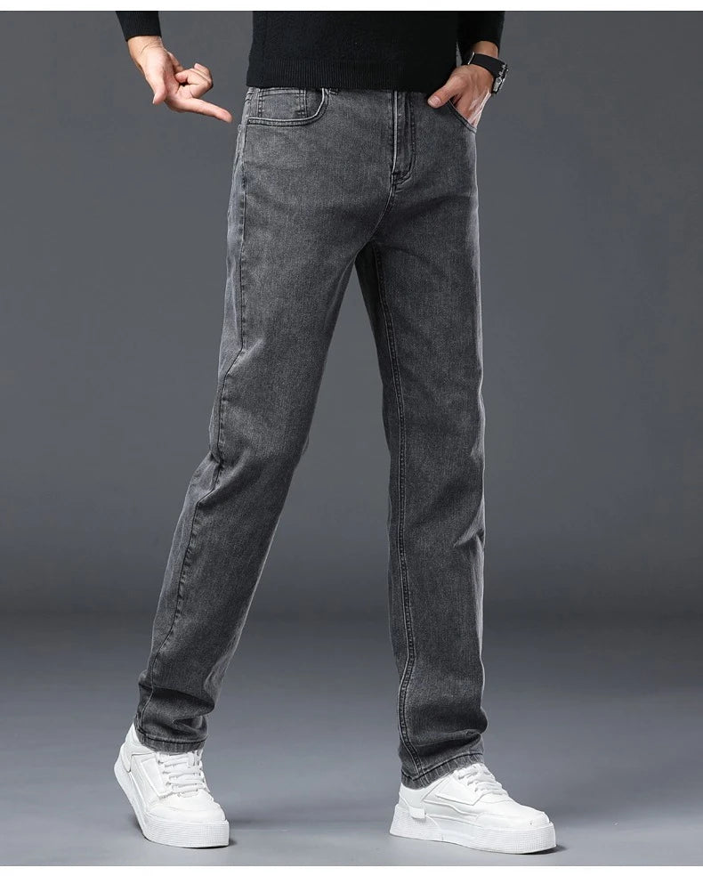 Men's Stretch Straight-Leg Jeans