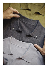 Maden Vintage Seagull Collar Polo Shirt for Men
