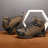 Men’s Suede High-Top Hiking Boots