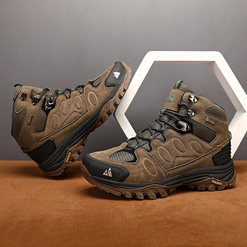 Men’s Suede High-Top Hiking Boots