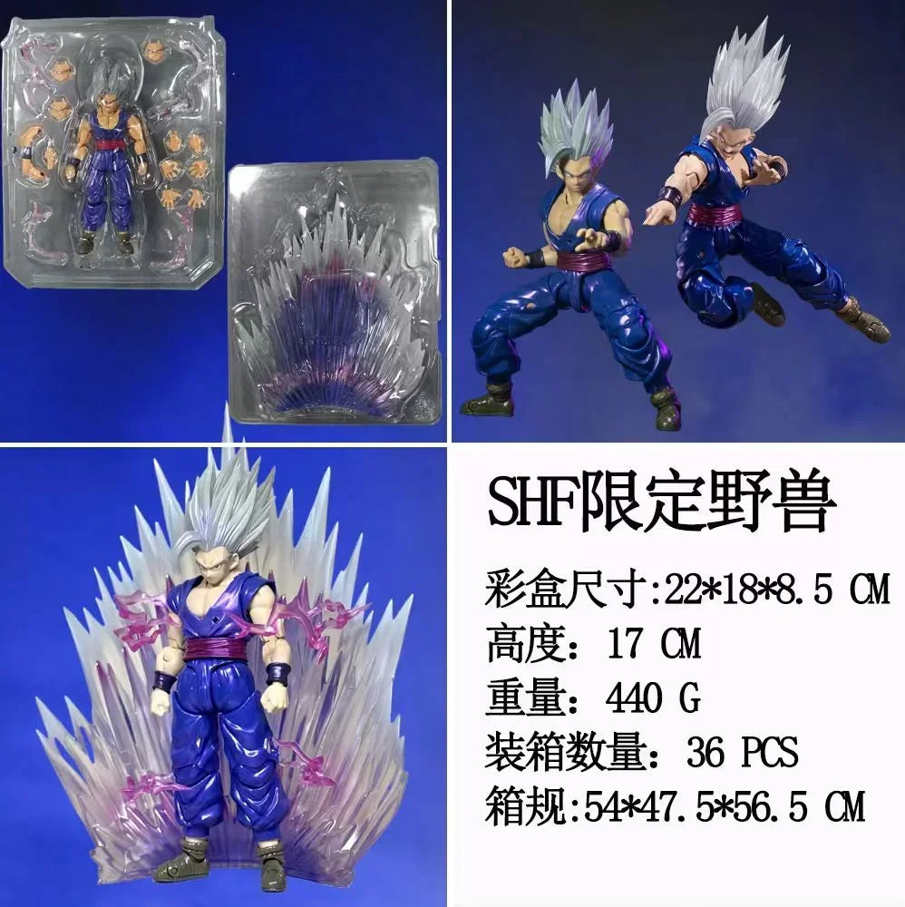 SHF Dragon Ball Super Hero Son Gohan Wild Beast SDCC CJ Limited Edition Action Figure