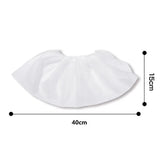 100Pack Disposable Shoe Covers Boot Non-Slip Large Foot Booties for Indoors Contractors Floor Carpet Shoe Coverings Protectors