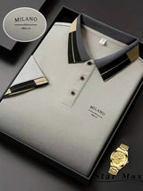 Men's Horse Embroidery Polo | Milan-Style Summer Shirt