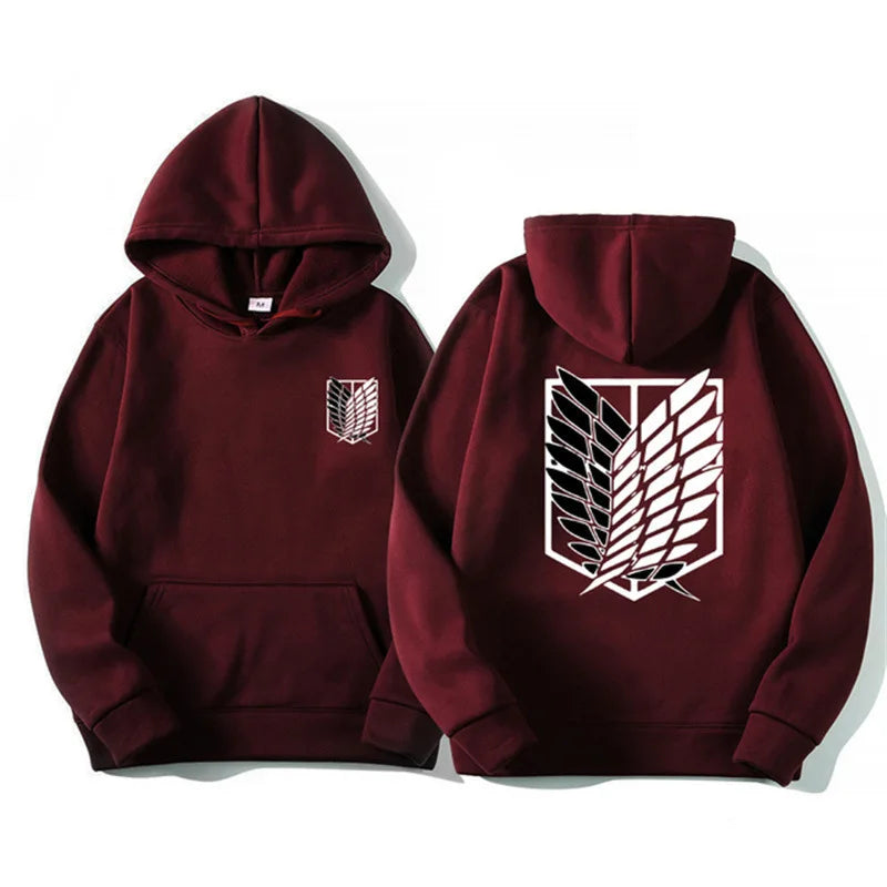 Titan Anime Streetwear Hoodie