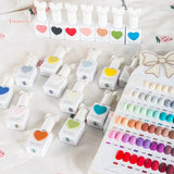 Eleanos 58-Color Gel Polish Set – TPO-Free, 15ml