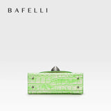 Bafelli Genuine Leather Doctor Bag – Animal Print Handbag