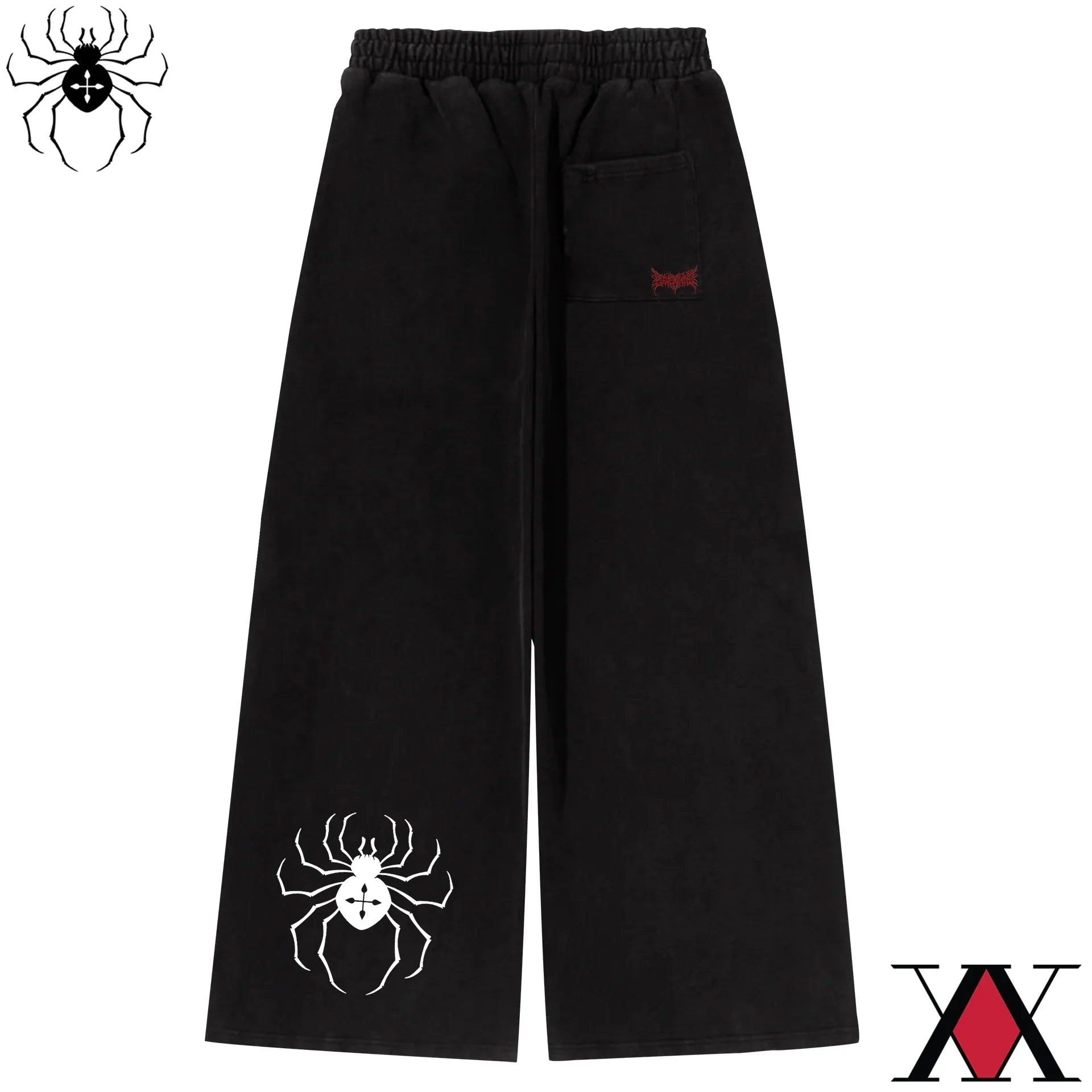 Dark Y2K Unisex Streetwear Joggers