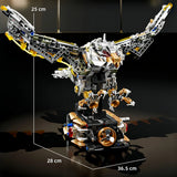 866PCS MOC Creative Dragonfly Mechanical Model Building Blocks Kit DIY Construction Toy STEM Learning for Kids Adults Set