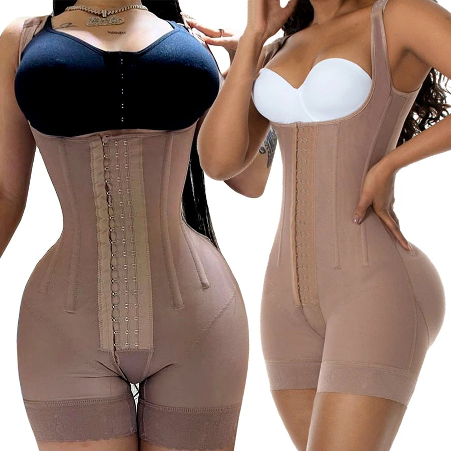 Stage 2 Post-Surgical BBL Faja – USA-Made Tummy Control Body Sculpting Shaper