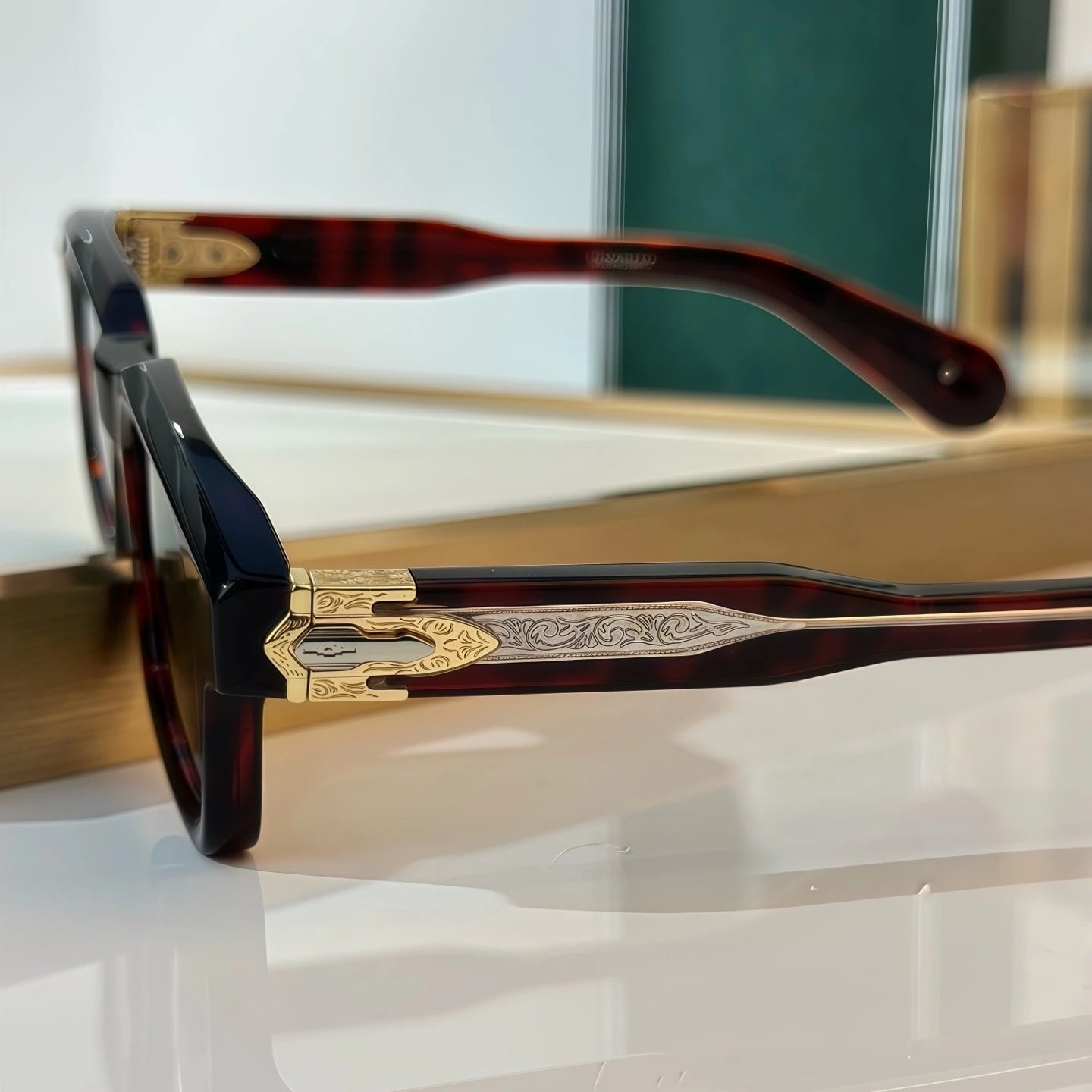 DILTA Belvedere Acetate Square Sunglasses – UV400 Women
