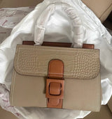 ZOOLER Hot 100% Genuine Leather Women's Handbags Cover Lock Shoulder Messenger Bags Super Soft Skin Ladies Purses Winter#YC356